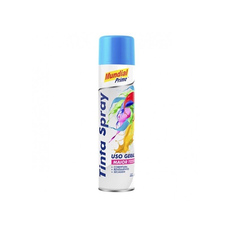 Tinta Spray 400ml. Azul Medio Mundial Prime