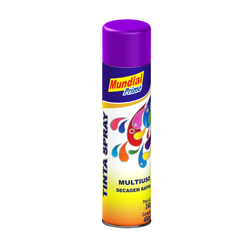 Tinta Spray 400ml. Violeta Mundial Prime