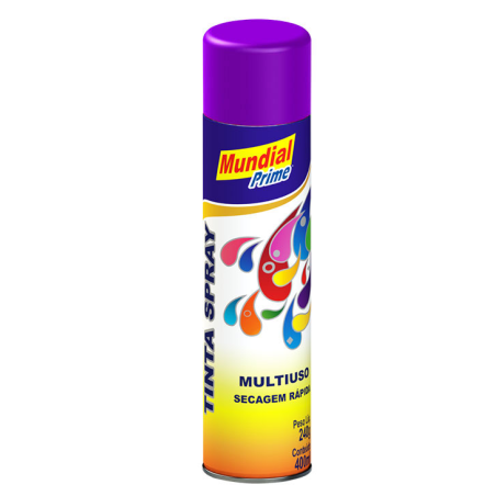 Tinta Spray 400ml. Violeta Mundial Prime