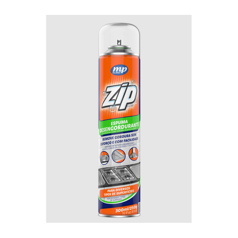 Espuma Desengordurante 300 ml. Zip Clean My Place