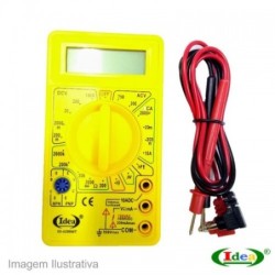 Multimetro Digital com Alarme ID-6200MT Idea