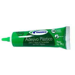 Adesivo Plástico Cola Tubo 75 g. Amanco