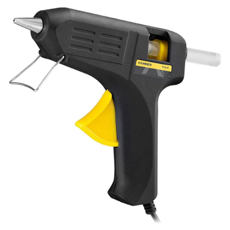 Pistola de Cola Quente 40W Bivolt Hammer