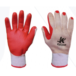 Luva de Malha Banho Red Grip Vermelho Tam. 09/G Kalipso