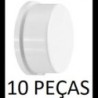 Cap Esgoto 40 mm. Pacote 10 peças Plastubos