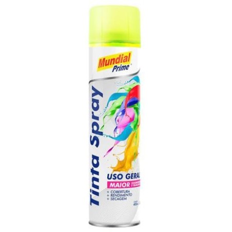 Tinta Spray 400ml. Luminoso Verde Mundial Prime