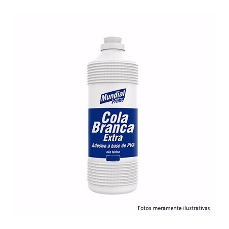 Cola Branca PVA Extra 500 g. Mundial Prime