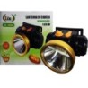 Lanterna de Cabeça 1 led 3W Recarregável 1200 mAh ID-7890L