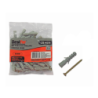 Kit Parafuso Phillips 3.5 x 35 mm. com Bucha 6 mm. 25 peças BFH0923 Bestfer