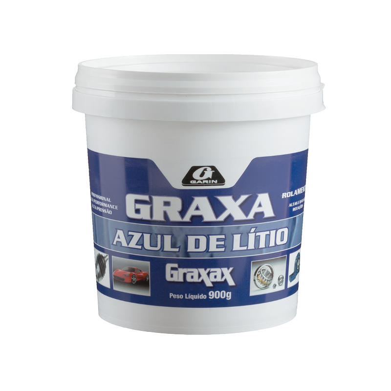 Graxa Azul de Lítio Graxax Pote 900 g. Garin