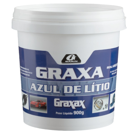 Graxa Azul de Lítio Graxax Pote 900 g. Garin