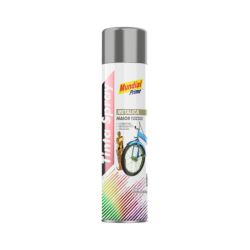 Tinta Spray 400ml. Metalica Aluminio Mundial Prime