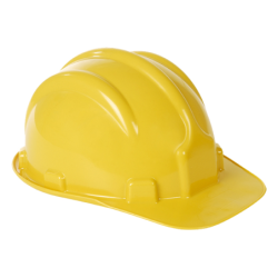 Capacete Inmetro CA 31469 Amarelo Plastcor