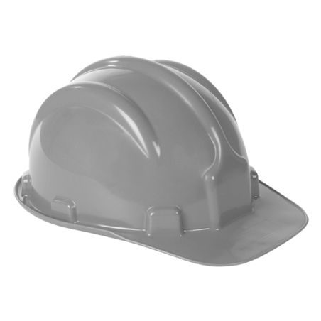 Capacete Inmetro CA 31469 Cinza Plastcor