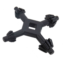 Chave para Mandril 4 pontas 5/16" - 1/2"  - 5/8" e 3/8" ID-3823C Idea
