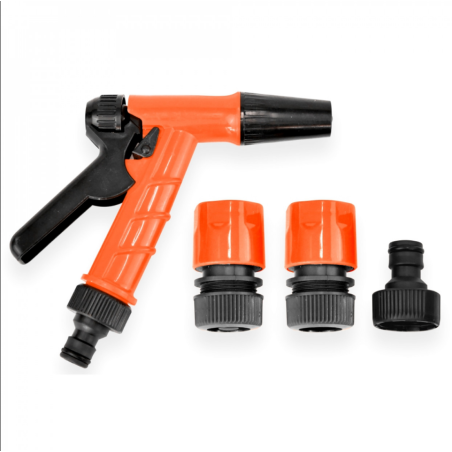 Conjunto Pistola 4 pcs. (Engate + Conector) A01012 Ajax