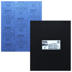 Lixa Ferro Preta 22,5 x 27,5 cm. Grão 060 - 25 folhas BFH3331 Bestfer