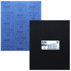 Lixa Ferro Preta 22,5 x 27,5 cm. Grão 040 - 25 folhas BFH3329 Bestfer