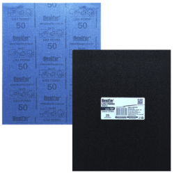 Lixa Ferro Preta 22,5 x 27,5 cm. Grão 050 - 25 folhas BFH3330 Bestfer