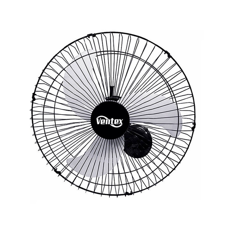 Ventilador de Parede 60 cm. Preto 210W Bivolt Ventex