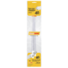 Braco para Chuveiro PVC rosca 1/2" - 40 cm. Branco Enerbras