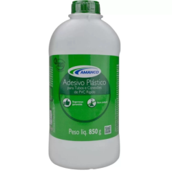 Adesivo Plástico Pote 850 g. Amanco