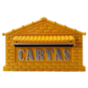 Caixa de Correio PVC Casinha 4P Amarela Real