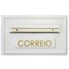 Caixa de Correio PVC 5P Branca Real