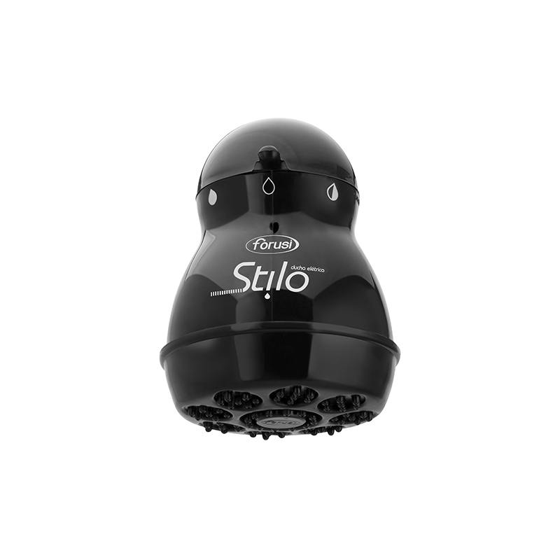 Ducha Stilo 3T 5400W 220V Preta Forusi