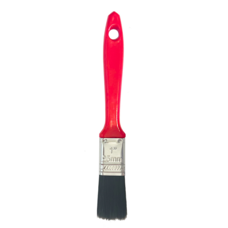 Trincha Cerda Preta Cabo Vermelho 1" Compel