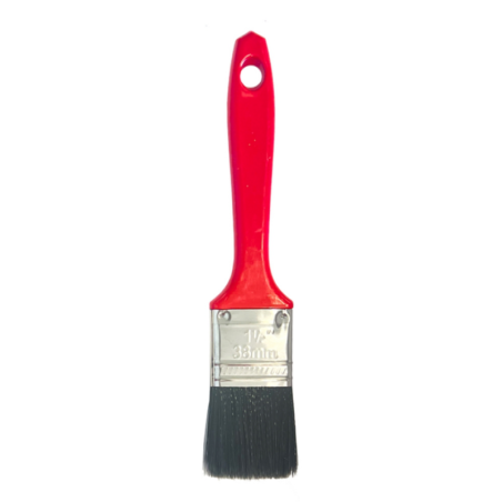 Trincha Cerda Preta Cabo Vermelho 1.1/2" Compel