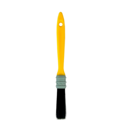 Trincha Versátil Cerda Preta Cabo Amarelo 1/2" Compel