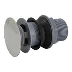 Válvula Click Pia de Banheiro Lavatório 7/8" base Plástica F-538 Saint Plus