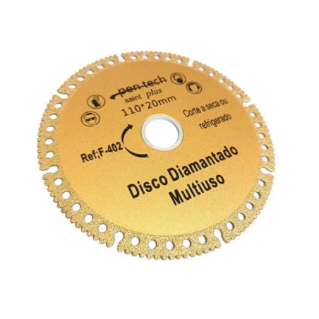 Disco de Corte Diamantado Multiuso 110 x 20 F-402 Saint Plus