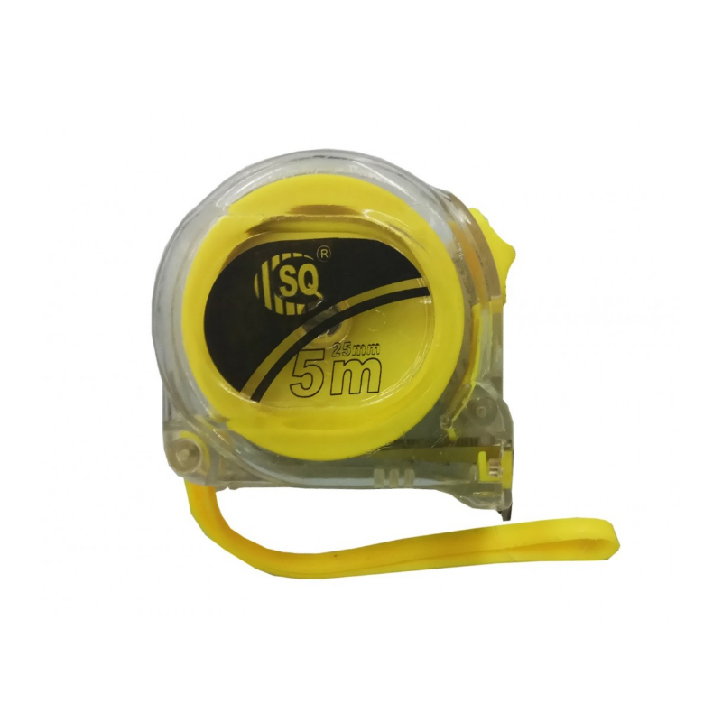 Trena Estojo Transparente 5 m. x 25 mm. SQ 3096