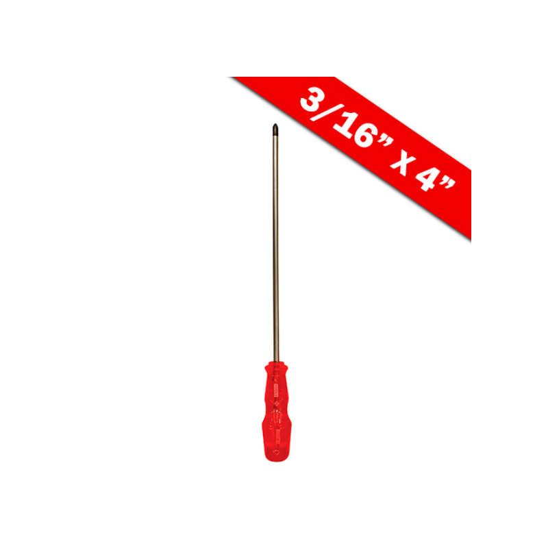 Chave Phillips 3/16" x 4" - PH1 x 100 mm. CRV Imantada BFH0295 Bestfer