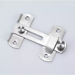 Trava de Segurança 7 cm. para Porta + 4 parafusos ID-8156T Idea