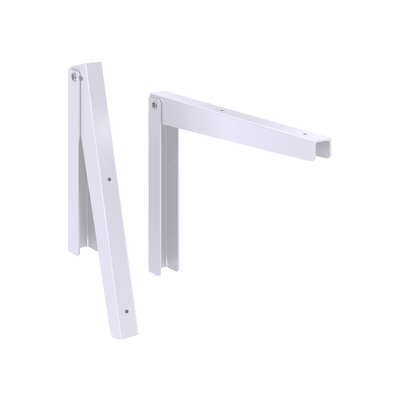 Cantoneira Dobrável 25 cm. Kit 2 peças Blister ID-4392C Idea