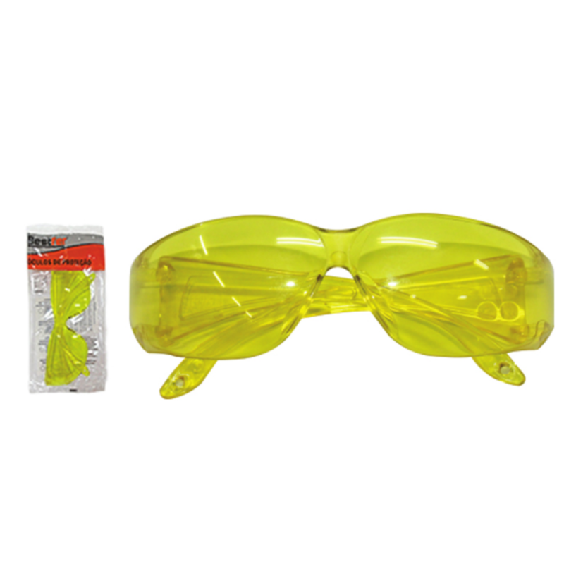 Oculos de Proteção Croma Lente Amarela BFH8992 Bestfer