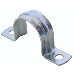 Abraçadeira Tipo U - Aço Zincada 3" Pacote 50 peças Inca