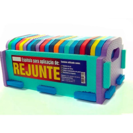 Espatula para Rejunte em EVA com Caixa e 20 peças