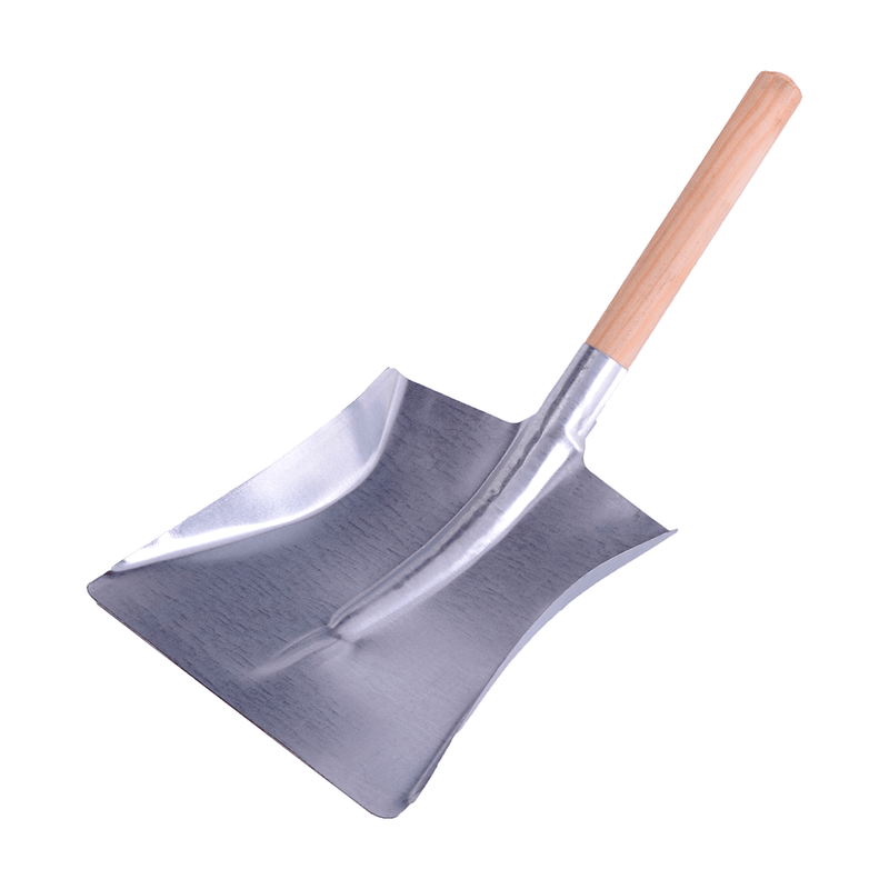 Pá de Lixo Metálica Cabo Curto 25 cm.