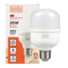 Lampada Alta Potência ECO 20W 6500K Bivolt Black+Decker