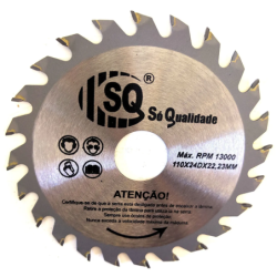 Disco de Serra Circular 4.3/8" - 30 dentes SQ-3278