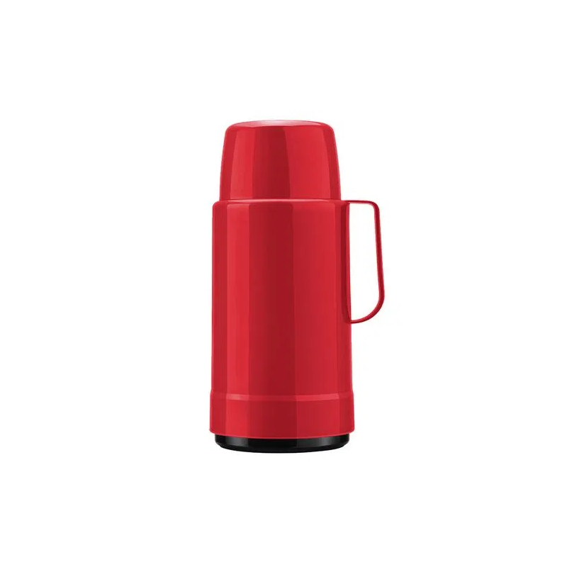 Garrafa Térmica GLT Rolha 1 litro Vermelha Invicta