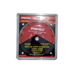 Disco de Corte Serra Marmore  9" - 230 mm x 7 mm x 22,2 mm Turbo Profield