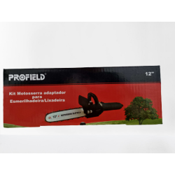 Kit Motosserra adaptador para Esmerilhadeira/Lixadeira Profield