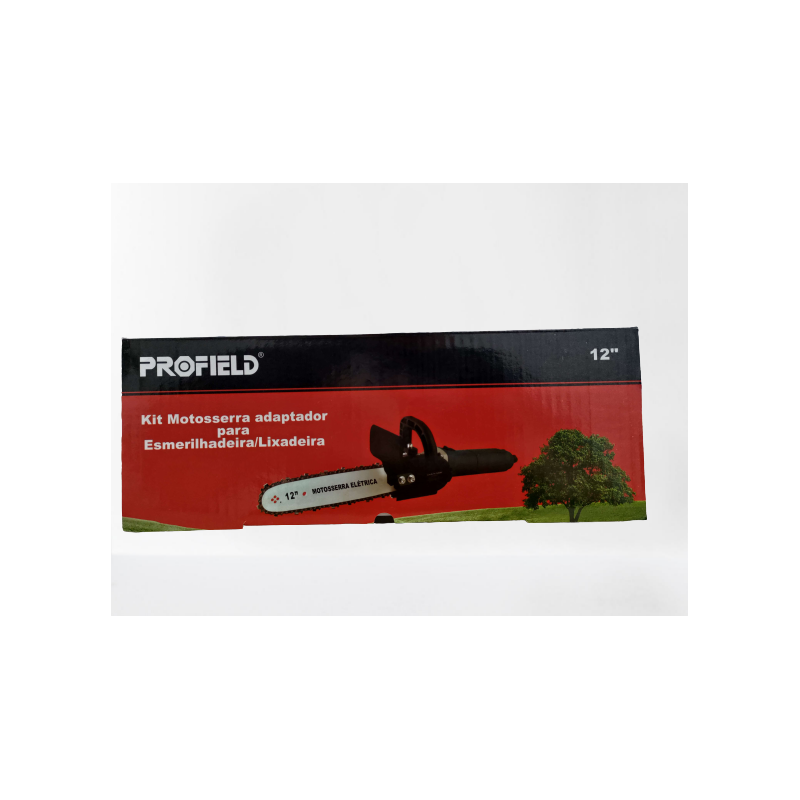 Kit Motosserra adaptador para Esmerilhadeira/Lixadeira Profield