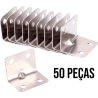 Suportes de Canto para Juntas de Perfil Fixadores de Ângulo Kit 50 pçs. F-522 Saint Plus