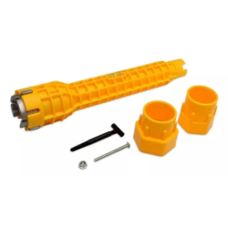 Chave Torneira Multifuncional 8 em 1 Hidráulica com Nível SQ4401